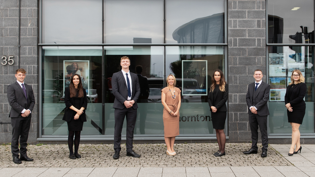 More trainees start their legal career with Thorntons
