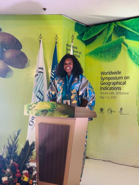 Aberdeen University's Dr Titilayo Adebola delivers keynote address at IP symposium
