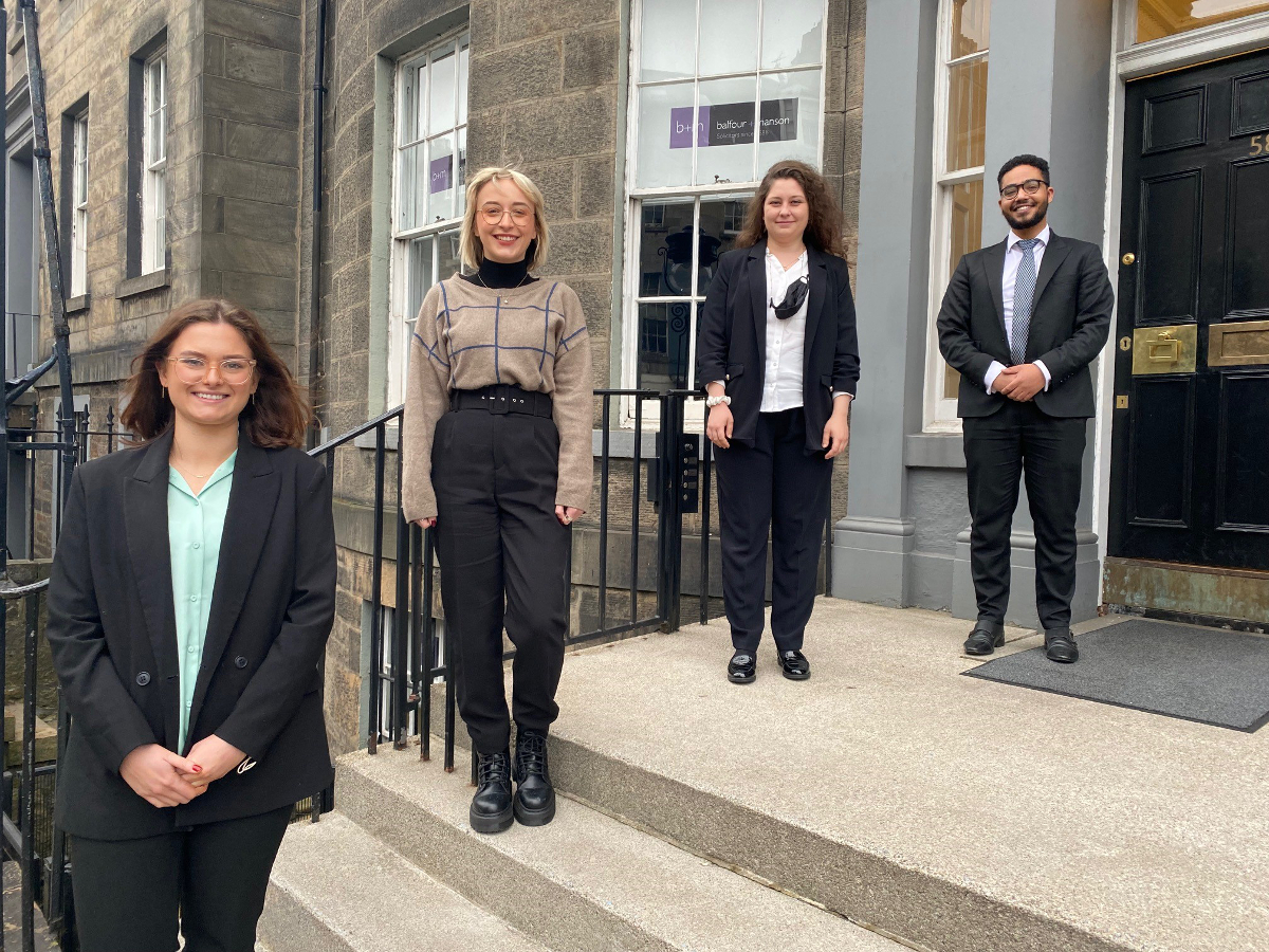 In pictures... New trainees at Balfour and Manson