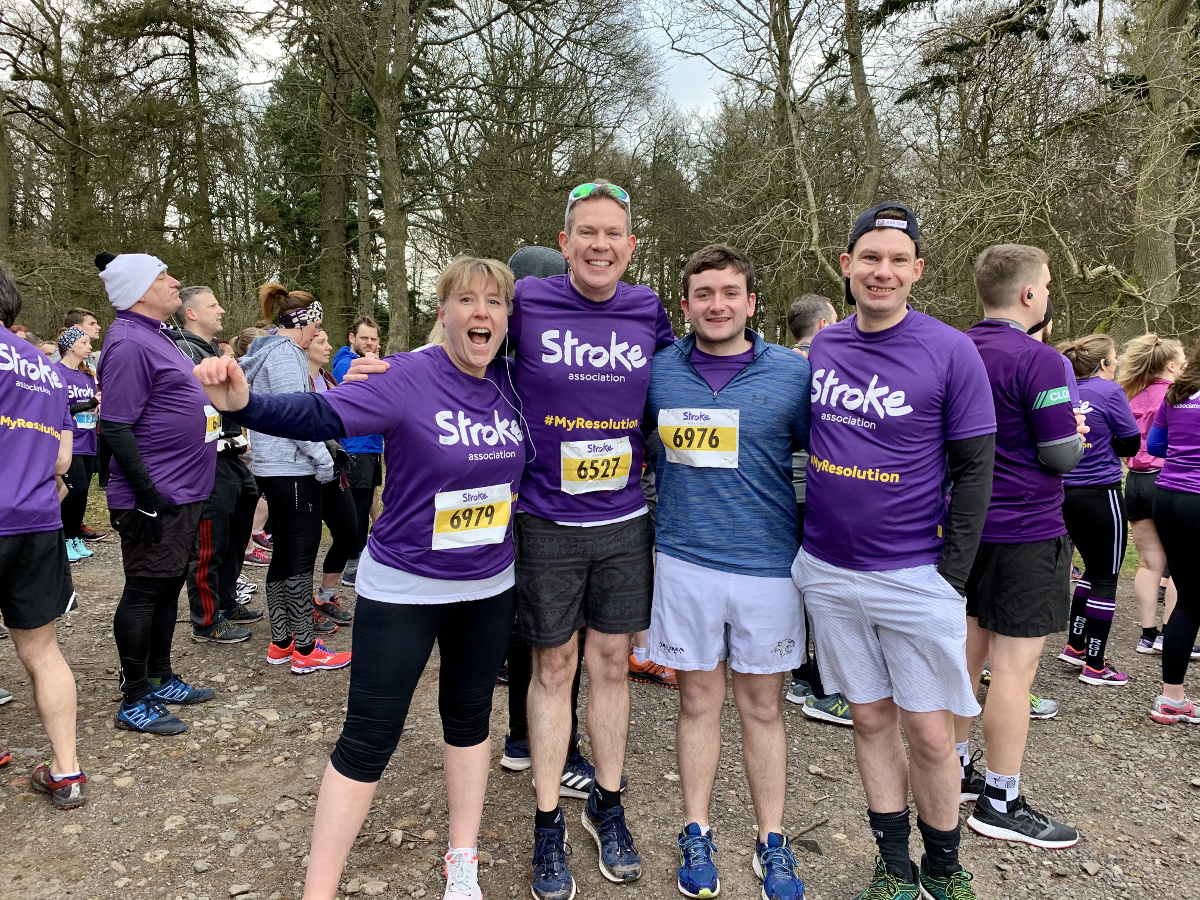 Blackadders lawyers run 10k in aid of Stroke Association