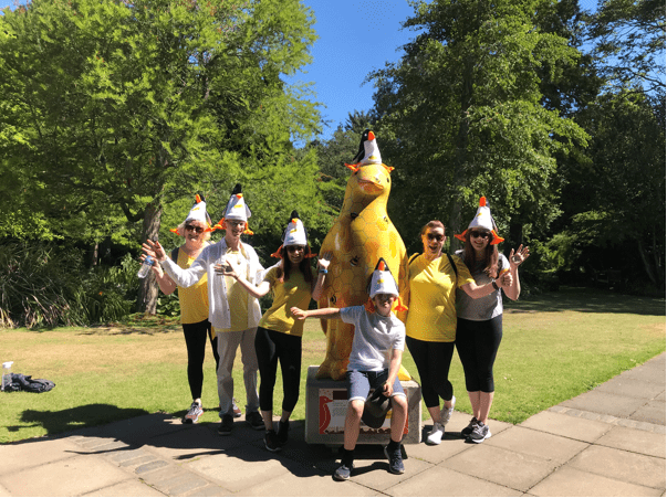 Blackadders helps raise money for Maggies with 'wellBEEing' penguin