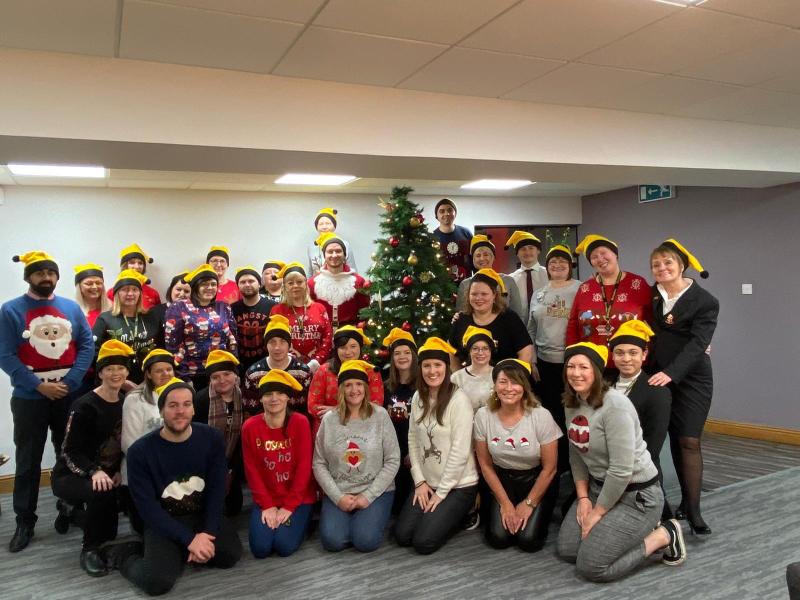 In pictures... Christmas Jumper Day