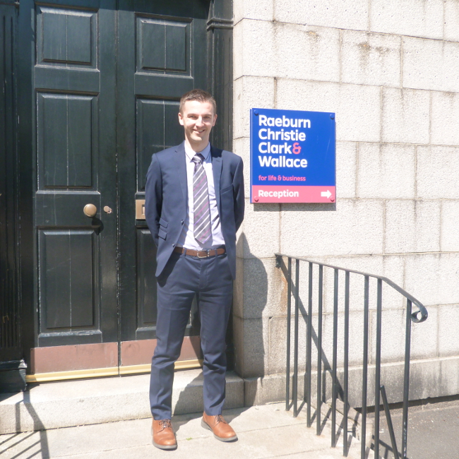 Raeburn Christie Clark & Wallace appoints Dan McFarlane to Aberdeen office