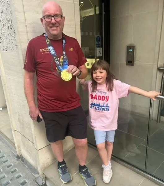 Digby Brown partner raises over £10,000 for charity with London Marathon run