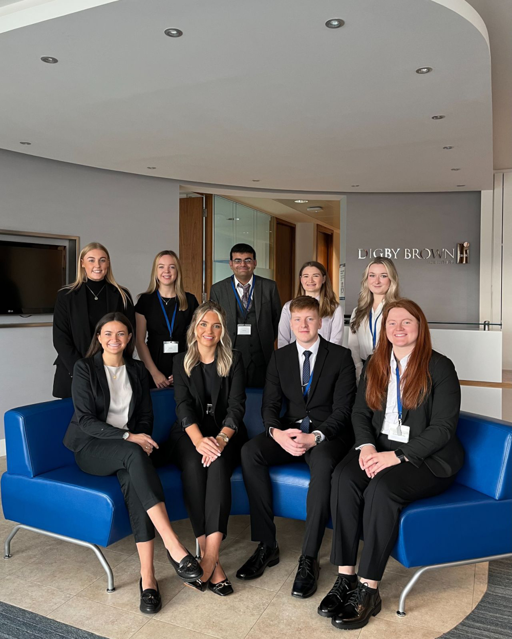 Digby Brown welcomes new trainees