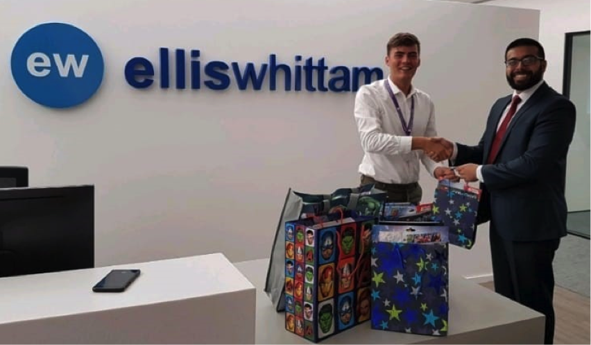 Ellis Whittam staff raise money for Royal Hospital for Children in Glasgow
