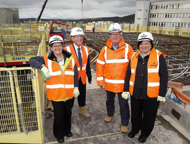 Construction of Inverness Justice Centre marks key milestone