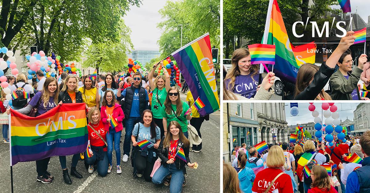 In pictures... CMS sponsors Grampian Pride