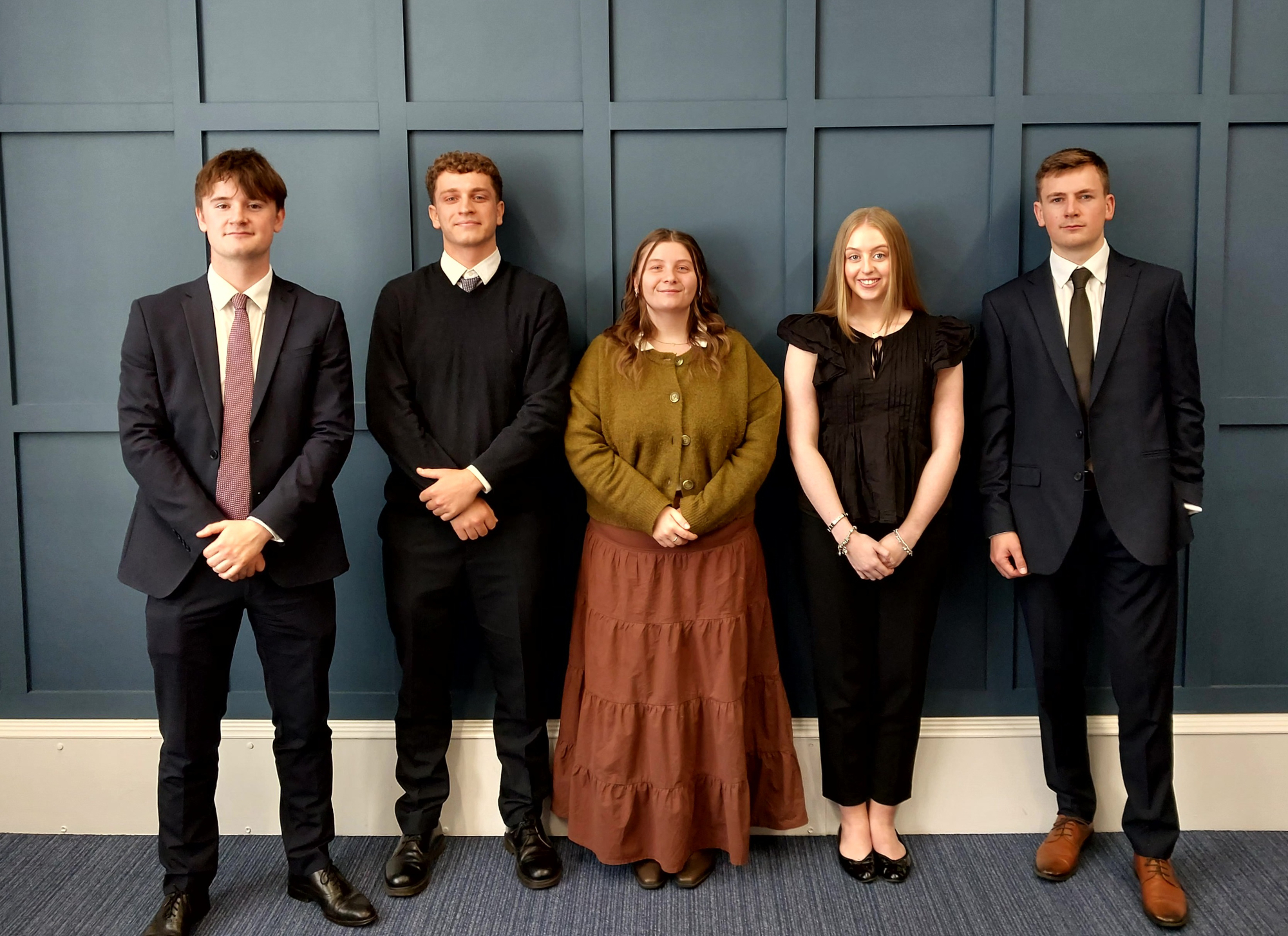 TC Young welcomes five trainees