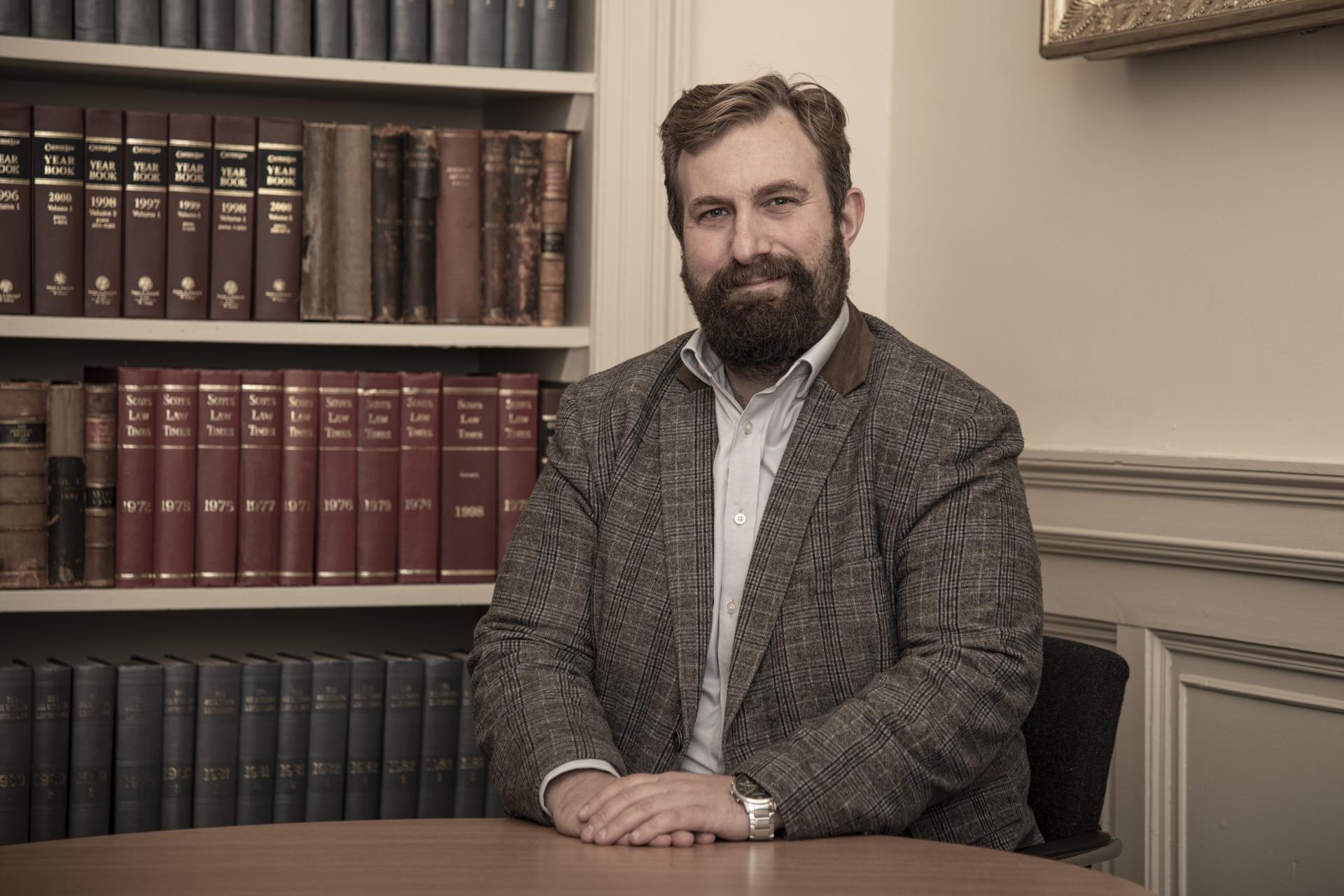 Dr Jonathan Hardman promoted to senior lecturer at Edinburgh Law School