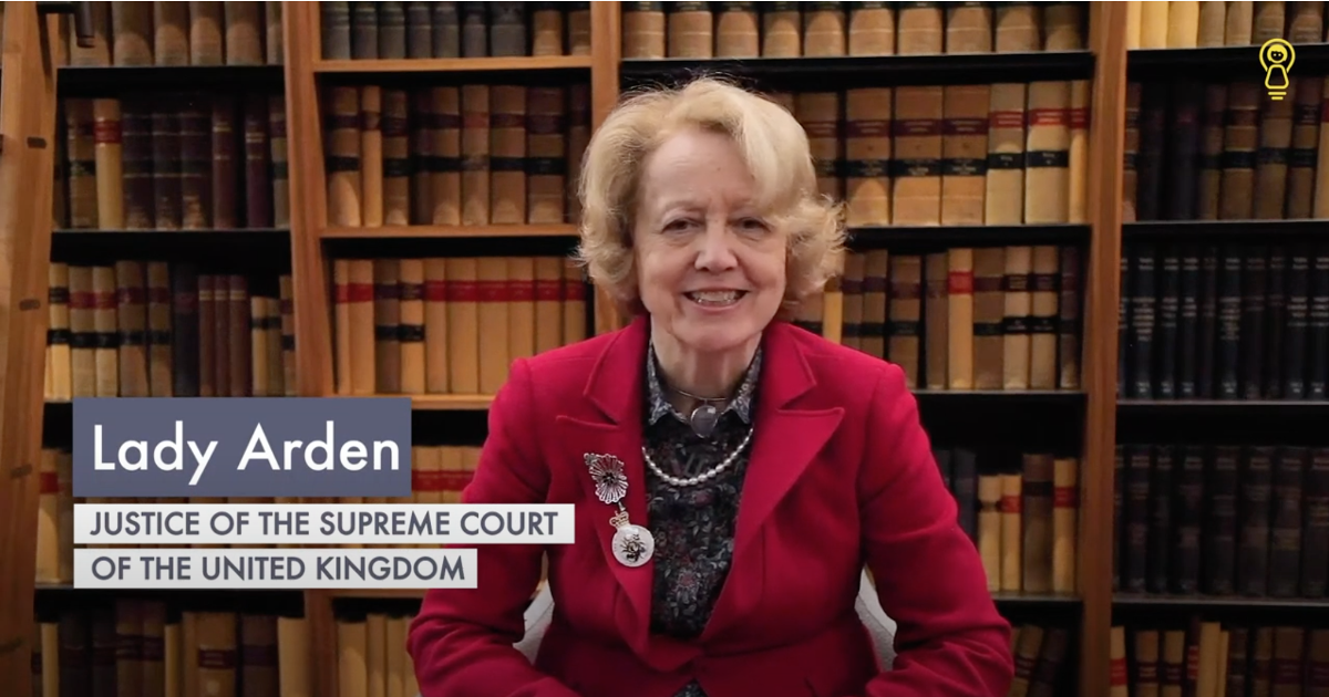 Lady Arden on her career in law