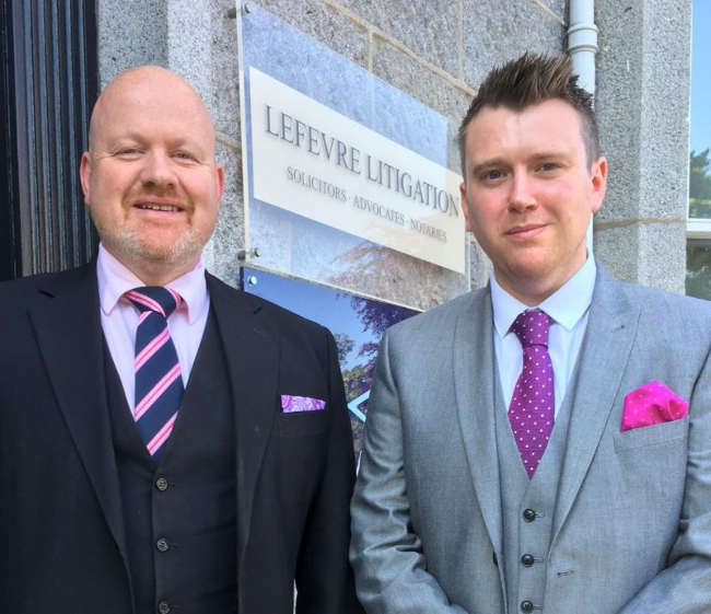 Liam Mcallister made partner at Lefevre Litigation