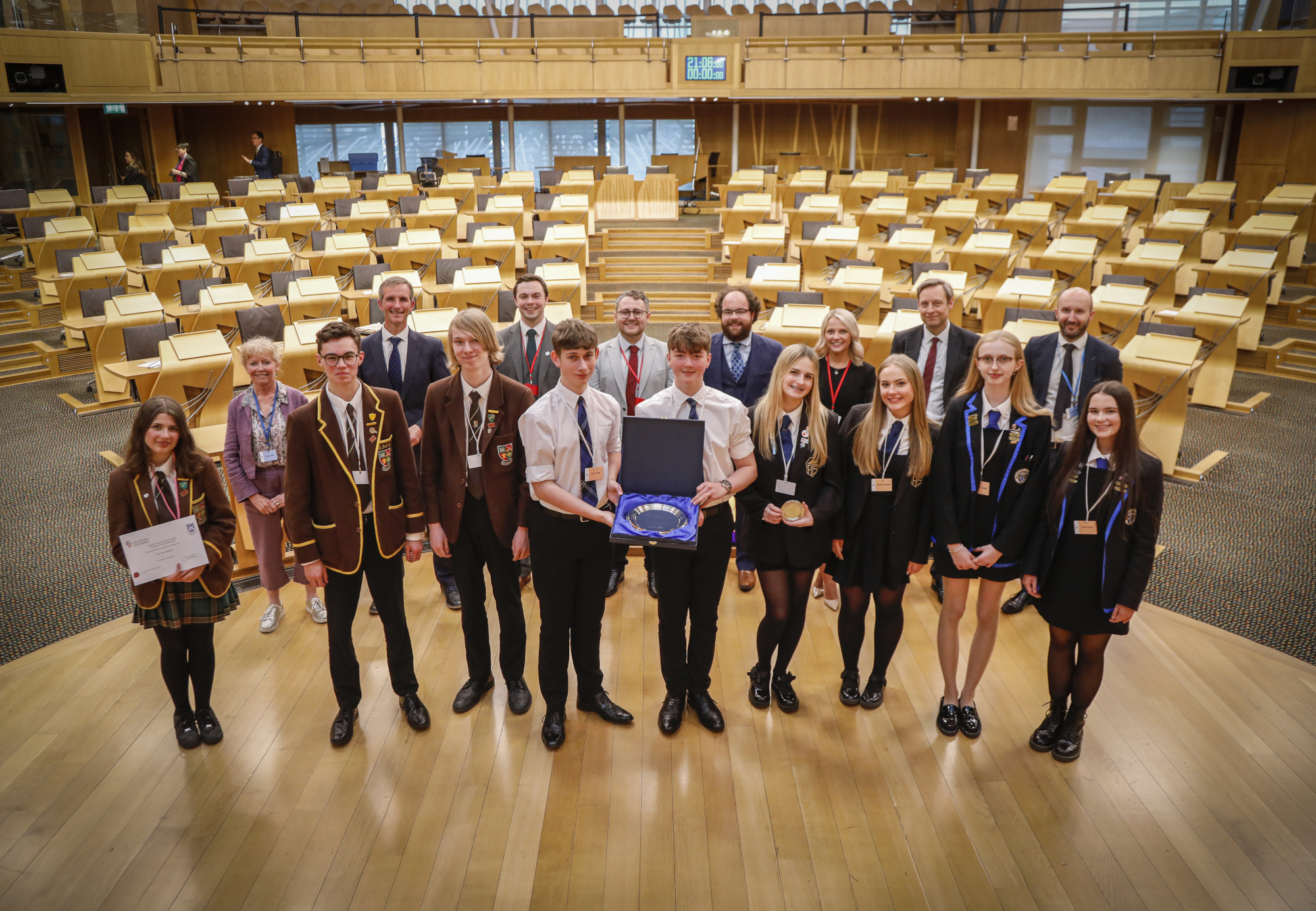 Nairn Academy wins 25th anniversary Dewar debate final