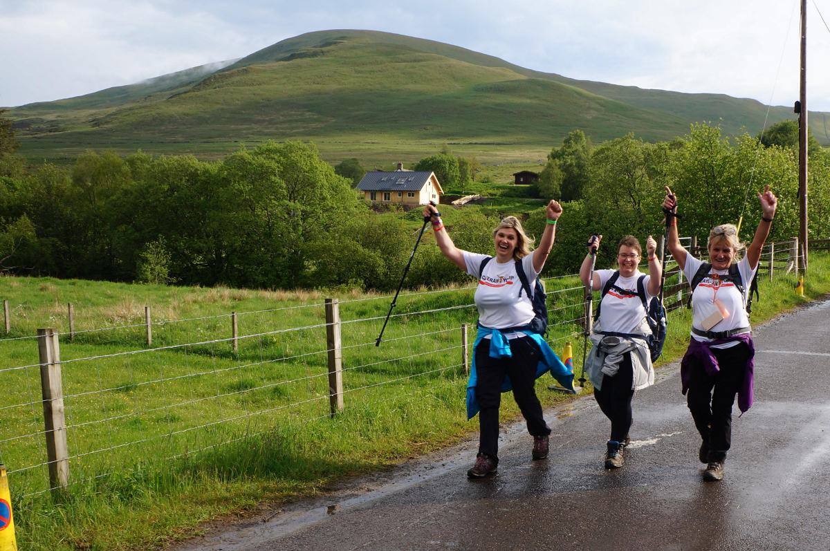 In pictures... Macnabs raises £2,500 at Cateran Yomp