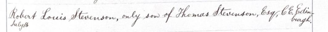 Our Legal Heritage: Robert Louis Stevenson as an advocate – 150 years on, Pt. 2