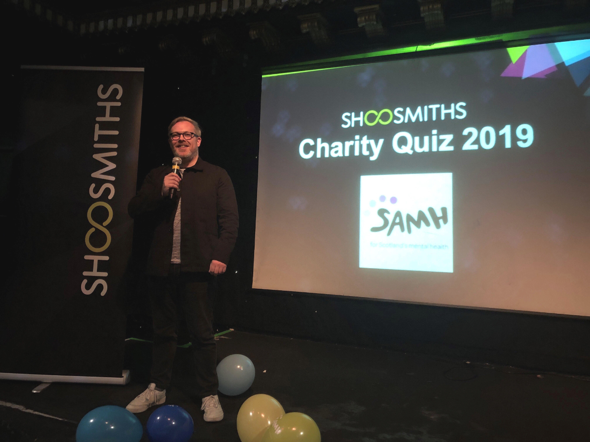 Mental health charity given boost with Shoosmiths fundraising
