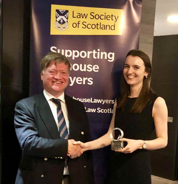 Glasgow City Council solicitor wins rising star award