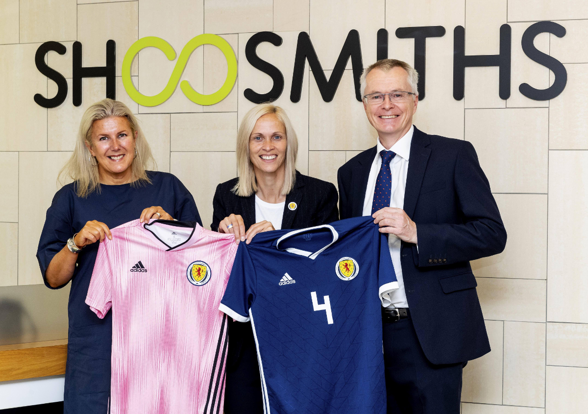 Shoosmiths partners with Scottish FA to grow girls’ and women’s game