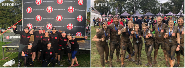 BTO's Spartans raise more than £2,000 for charity