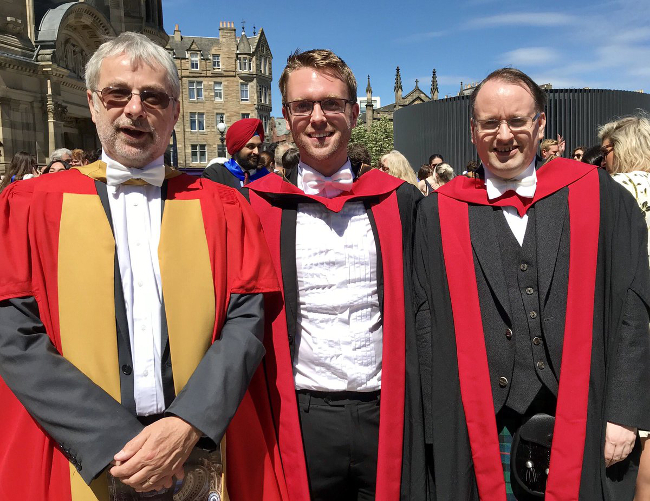 In pictures: Edinburgh law students graduate