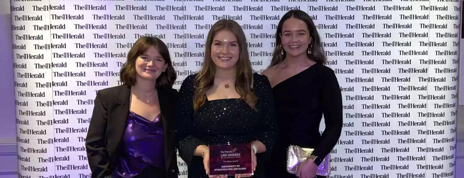 Strathclyde Law Clinic wins pro bono award